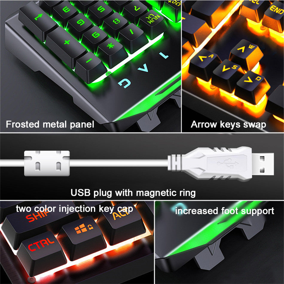 Pro Gaming Keyboard – Fast, Quiet, and Ultra-Comfortable