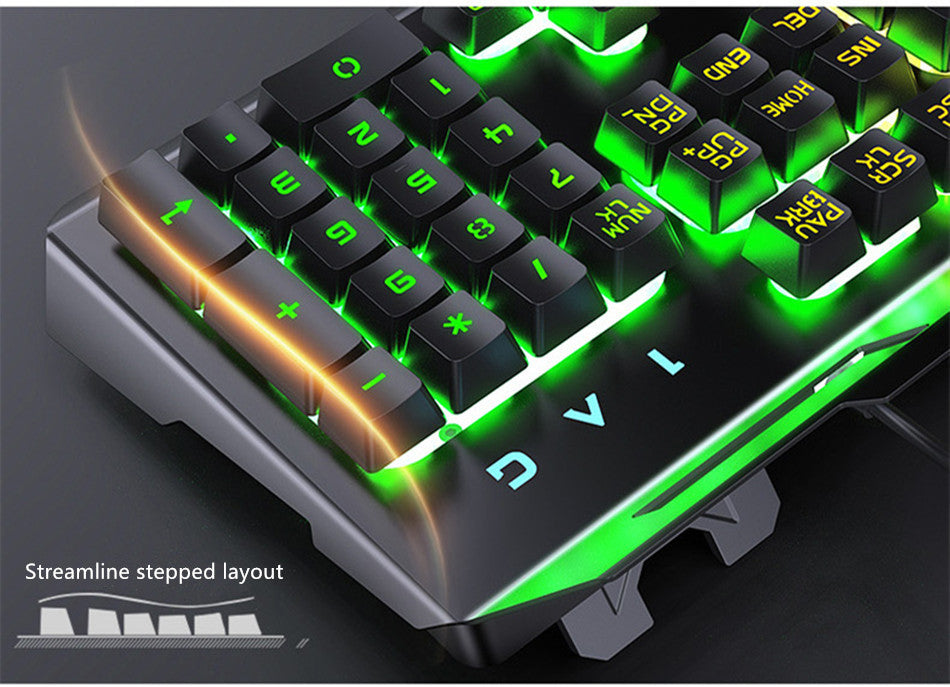 Pro Gaming Keyboard – Fast, Quiet, and Ultra-Comfortable