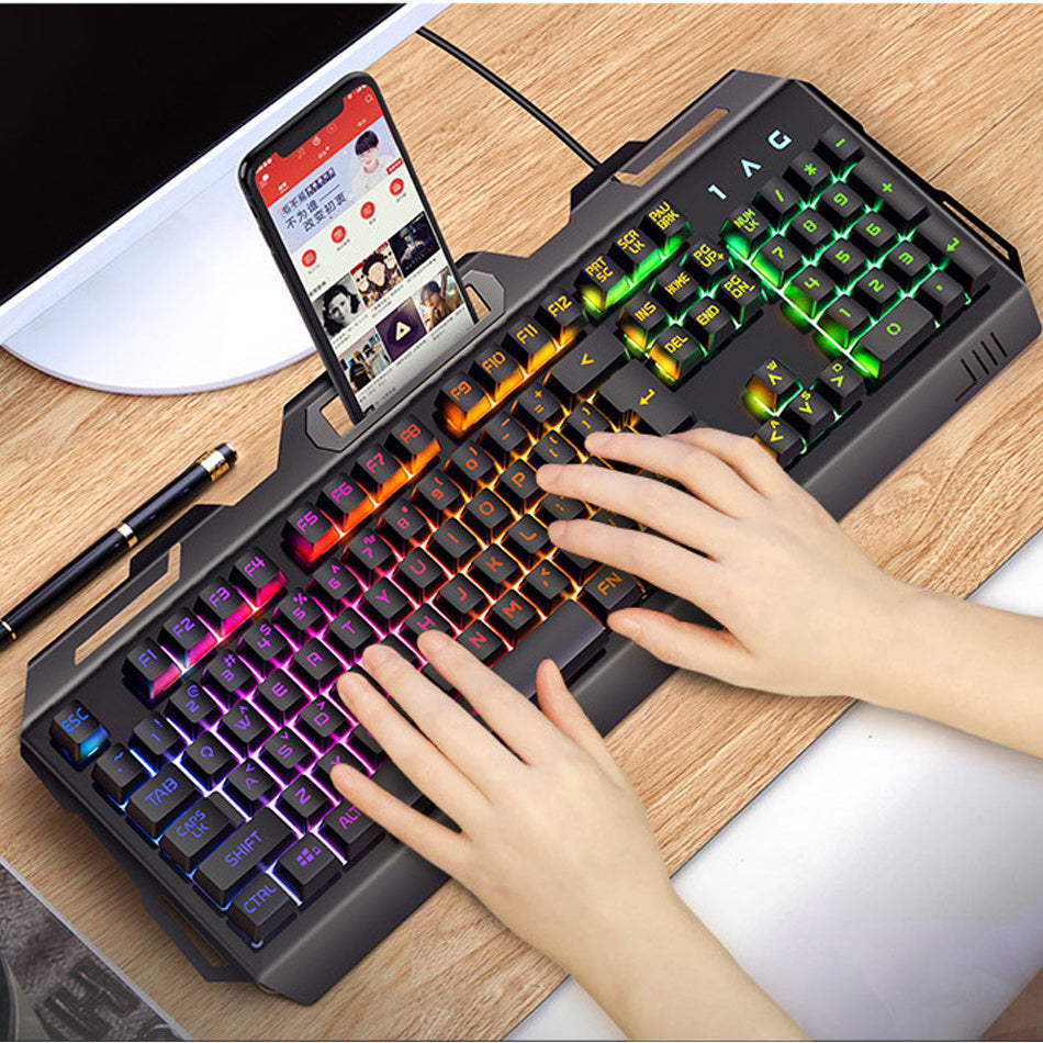 Pro Gaming Keyboard – Fast, Quiet, and Ultra-Comfortable