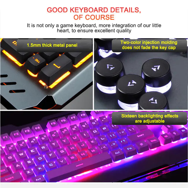 RGB Mechanical Keyboard – Work or Game in Comfort and Style