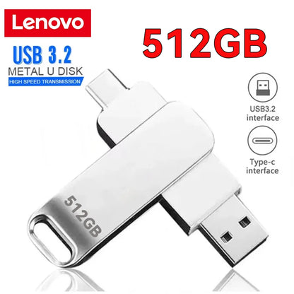 Lenovo 16TB 3.2 Flash Drives High Speed USB