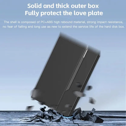 6 Tb Hard Drive USB3.1 SSD/HDD case 2.5" External Hard Drive Enclosure USB 3.0