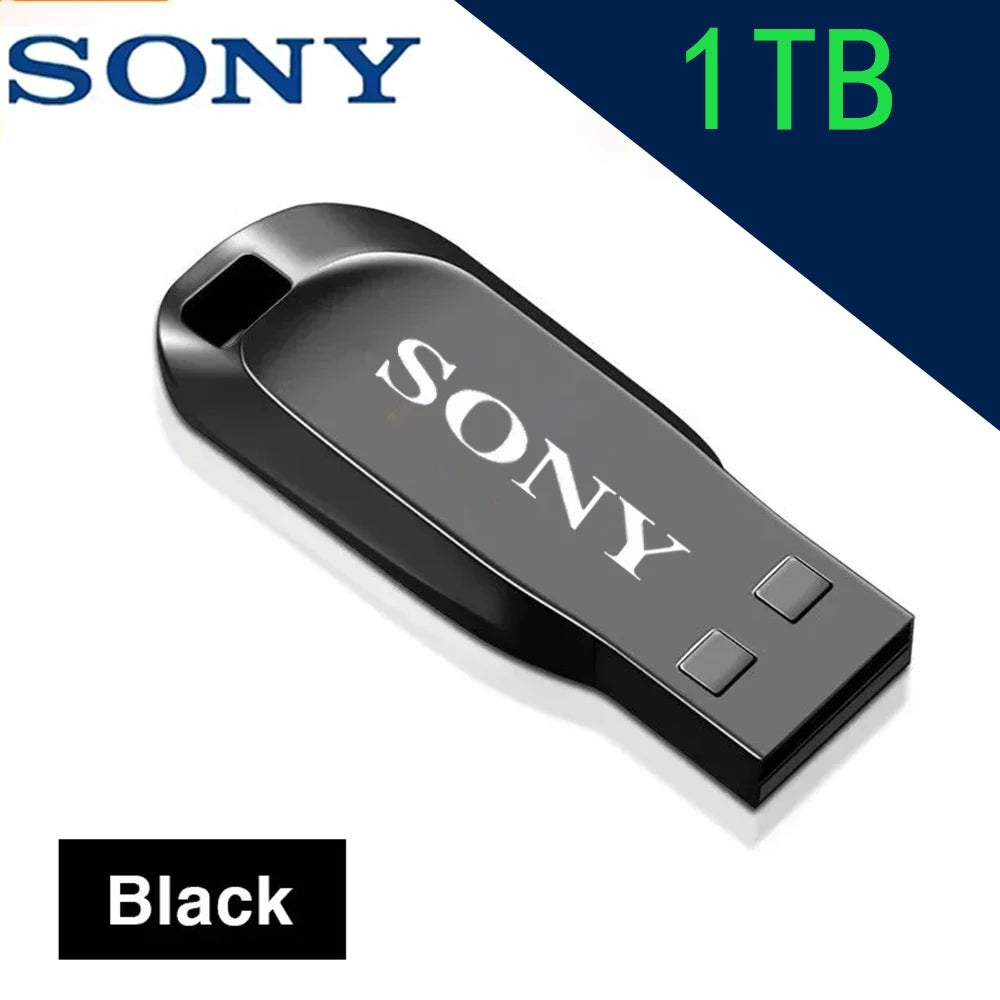 SONY 2TB USB 3.0 Pen Drive 1TB 512GB High Speed Transfer Metal SSD Pendrive Cle Portable U Disk Flash Drive Memoria Stick