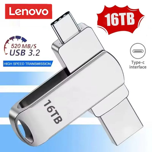Lenovo 16TB 3.2 Flash Drives High Speed USB