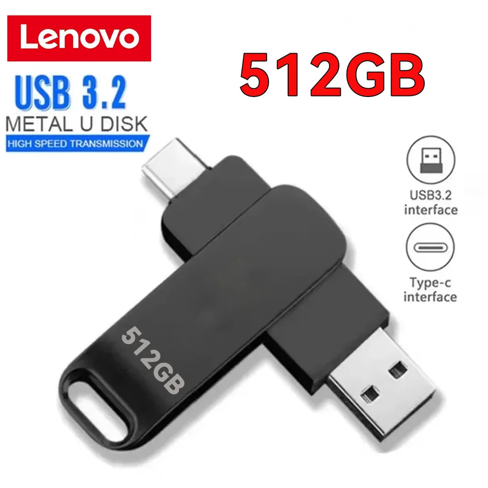 Lenovo 16TB 3.2 Flash Drives High Speed USB