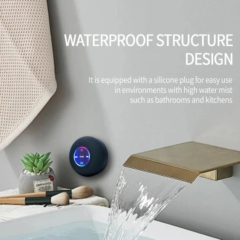SplashTunes Mini Speaker – Waterproof Sound Anywhere You Go