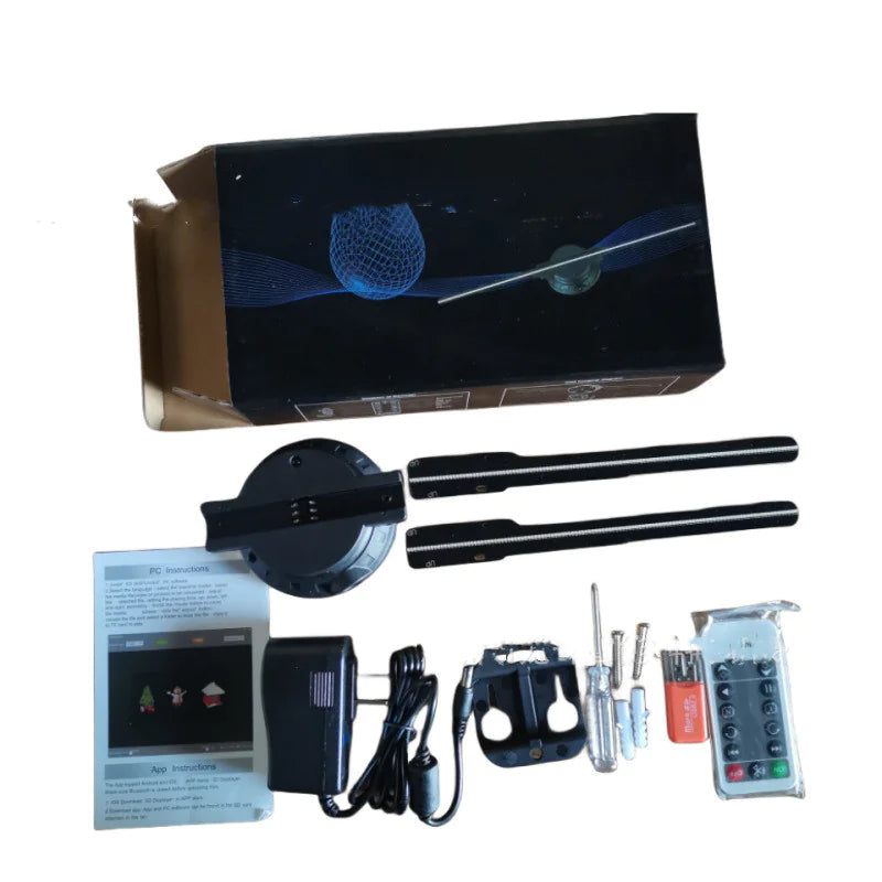 3D Holographic Fan – Eye-Catching Advertising Made Easy