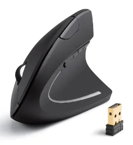 Smart Comfort Vertical Mouse – Game Smooth, Stay Pain-Free!