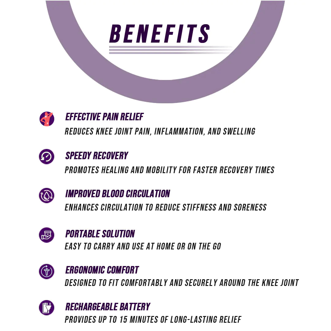 Smart Knee Massager – Soothe Pain, Relax, and Move Freely