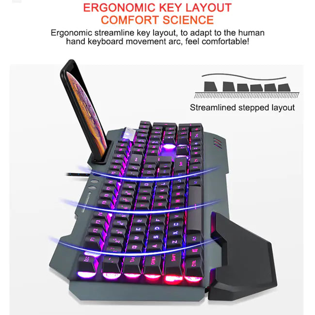 RGB Mechanical Keyboard – Work or Game in Comfort and Style