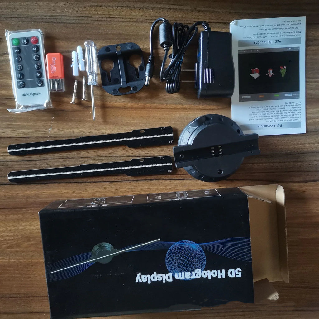 3D Holographic Fan – Eye-Catching Advertising Made Easy